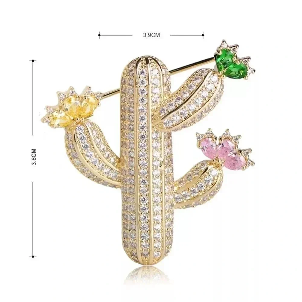 VQ Cactus Brooch